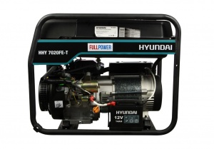 Бензиновый генератор Hyundai HHY 7020FE-T ( 5.5 кВт )